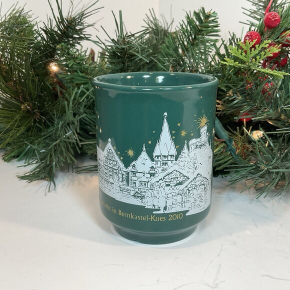 Bernkastel-Kues 2009 Christmas Market Weihnachtsmarkt Glühwein Frosted Mug  8 Oz - Picture 2 of 7